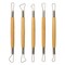Art Alternatives Double-Ended Ribbon Sculpting Tools - Set of 5, 6-1/2"